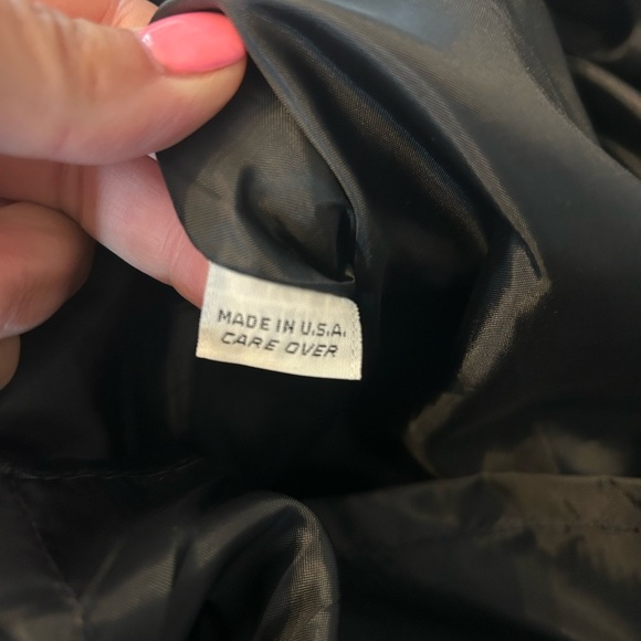 Vintage 80’s 90’s Maxima For Ann Taylor Black Leather Pencil Skirt Size 6 - Picture 5 of 12